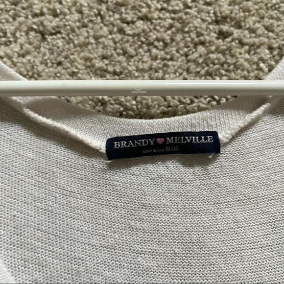 BM Brandy Melville Tank with One Pocket Light Pink - Picture 2 of 4